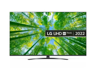 50" LED SMART TV LG 50UQ81006LB, Real 4K, 3840 x 2160, webOS, Black