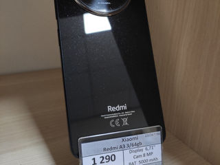 Xiaomi Redmi A3 3/64gb 1290Lei