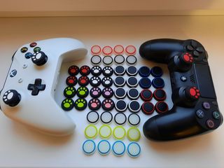 Силиконовые накладки для  Dualshock 2,3,4, Dualsense5  Xbox.