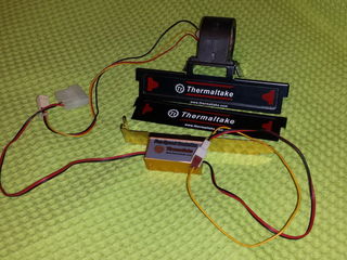 Cooler, ventilator, fan pt. RAM, HDD 3.5, carcasă foto 1
