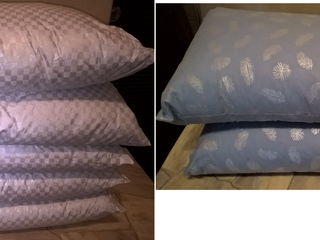 Подушки пухо-перьевые 30х50,30х60 см, подушки диванные или для авто foto 1