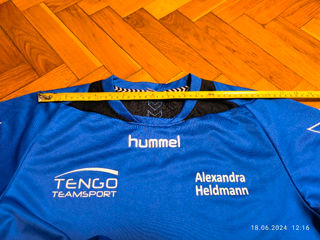 Hummel спортивная синтетическая футболка foto 8