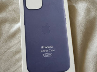 Original Apple iPhone 13 Leather Case MagSafe