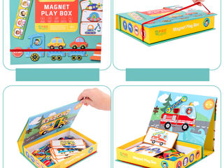 Развивающий магнитный игровой бокс / Carte magnetica Magentic Play Box