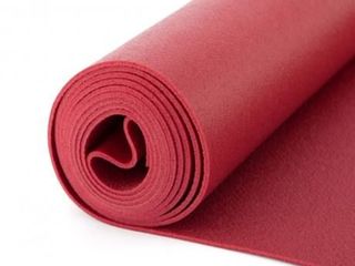 Mat Pentru Yoga Bodhi Rishikesh Premium 80 Xl Burgundy -4.5Mm foto 1