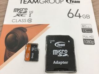 MicroSD 64 GB Team MicroSDXC Class 10 foto 1