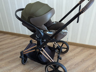 Cărucior Cybex Prime 3in1 + bază izofix foto 7