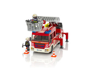 Jucărie constructor Playmobil mașină de pompieri foto 2