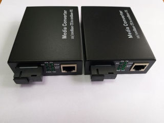 Kit convertizor media (10/100 VDM SK, 20 km) foto 1