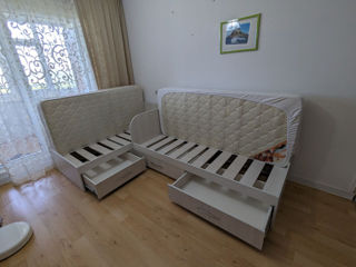 Комплект детской мебели для двух детей / Set mobilier dormitor copii pentru doi copii foto 2