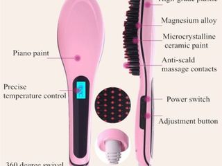 Расческа-выпрямитель Fast Hair Straightener HQT-906 foto 6