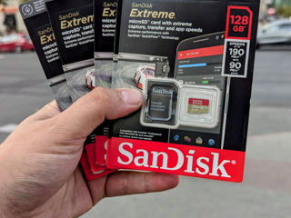 SanDisk MicroSDXC 128GB / 190MBs