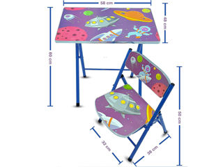 Распродажа детский складной столик+ стульчик -450 лей. foto 3