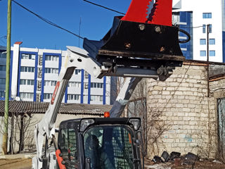 Корчеватель Клешня 2в1 для мини-погрузчика Bobcat foto 12