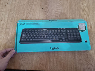 Logitech беспроводная клавиатура foto 2