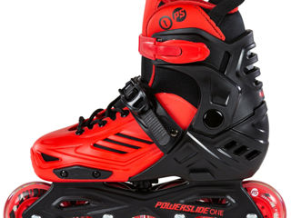 Role Powerslide Khaan Junior LTD Red Роликовые коньки 0% livrare toată moldova / Size 35 - 38; 39-42 foto 2