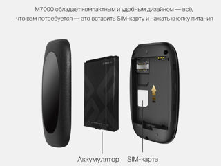 Мобильный роутер Tp-Link M7000 с аккумулятором 4g LTE. Новый foto 9