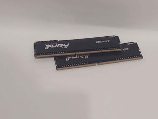 Vand Kingston Fury Beast 2x4 Ram DDR4 3200Mhz foto 6