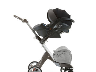 Коляска Stokke Xplory 3 в 1, Автолюлька IziGo, подножка Stokke foto 9