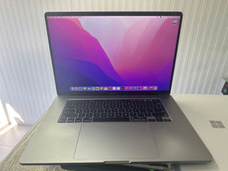 MacBook PRO 16"model A2141 Retina 2019 i9 16 ram  500gb ssd Touchbar