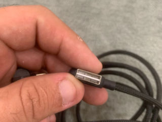 iPhone Cablu Mcdodo cu unghi 90,  LED, 1.2m