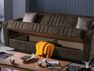 Canapea extensibilă  și confortabilă în living foto 3