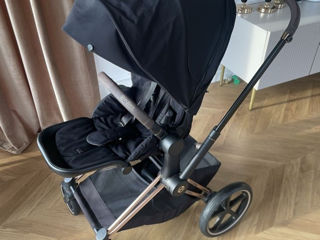 Прогулочная коляска Cybex Priam IV. Последняя версия, Onyx в отличном состоянии foto 2