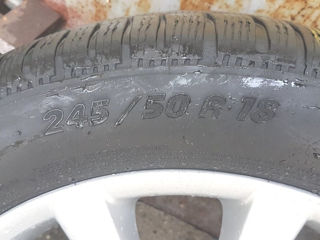 R18 245/50 BMW seria 7 Зимние шины Michelin foto 6