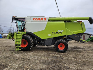 Terra Class vinde combină Claas Lexion 670 4X4 Montana din 2014