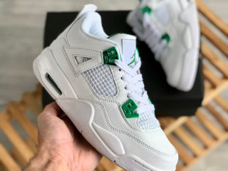 Nike Air Jordan 4 Retro White/Green foto 1