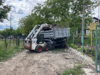 Bobcat, camioane, miniexcavator. apeduct, Demolarea, Gunoi. foto 2