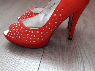 Красные свадебные туфли (38) foto 3