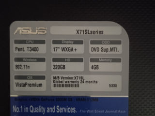 Asus X71SLseries foto 3