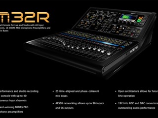 Consola / Mixer digital Live & Studio Midas M32R foto 7