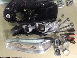 Reparatie auto-optica(ремонт фар)(Becuri,Xenon,led,montare,reglare,curatare).
