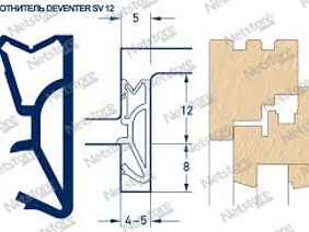 Уплотнитель для дверей, уплотнительная резина foto 2