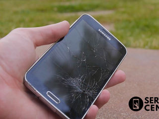 Samsung Galaxy S5 (G900F)  Sticla sparta – o inlocuim indata! foto 1