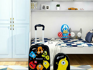 Set valiză pentru copii + rucsac
