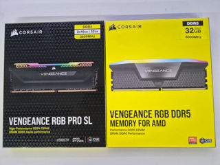 Corsair Vengeance RGB Pro SL 32GB(2X16GB) 3600Mhz/6000Mhz Новые - 1800 Лей