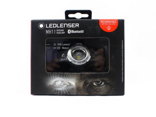 Мощный перезаряжаемый налобный фонарь Ledlenser MH11 (новый в упаковке) foto 1