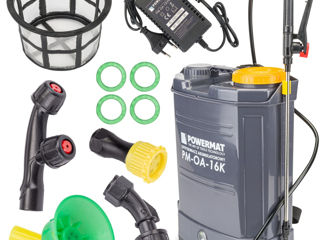 Опрыскиватель Аккумуляторный Powermat Pm-Oa-16K - u5 - Livrare foto 0