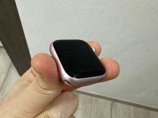 Apple watch series 9 gps, 41mm pink aluminium case with light pink sport band