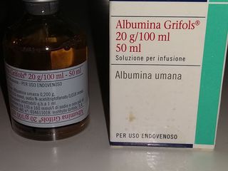 albumina de slabire