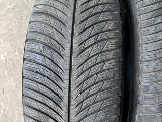 Продам 2 б.у шины 245/45 R18 Michelin Alpin 5 winter фото 1