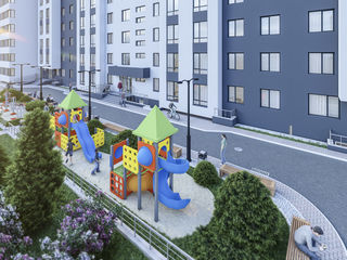 2-х комнатная квартира, 55 м², Дурлешты, Кишинёв