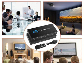 HDMI Multiviewer Switch 4x1  Quad Multi Viewer foto 5