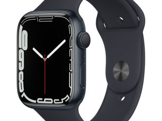 Apple Watch Series 7 Gps, 41Mm Midnight Aluminium Case With Midnight Sport Band, Mkmx3 foto 2