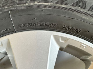 Диски Subaru с шинами Bridgestone + запаска. foto 4