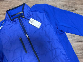 Rlx Ralph Lauren Coolwool Blue Men's Golf Jacket Size M New foto 2