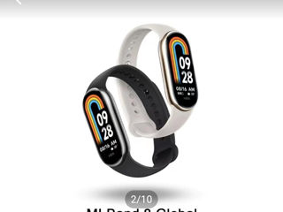 Mi band 8 global 700lei    Mi band 6  550lei.  Mi band  8 active 450 lei. foto 3